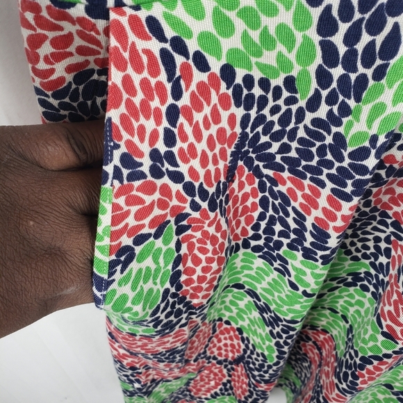 Lilly Pulitzer Blanca Red Multicolored Casting Call Silk Jersey Dress Sz S - Picture 7 of 12